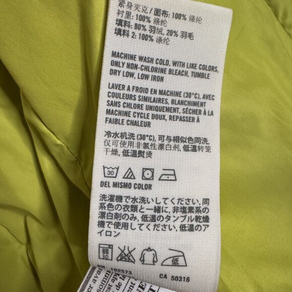 Hollister Down Vest Quilted Womens Two Way Zip Front Navy Blue S - Picture 8 of 9